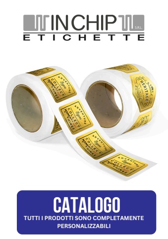Catalogo etichette adesive personalizzate inchip srl