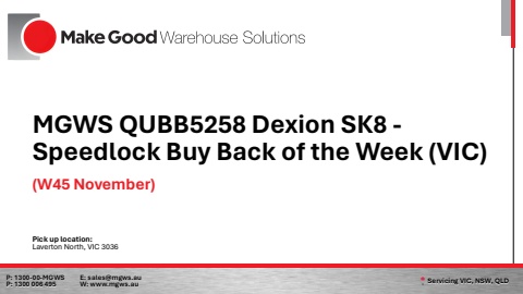 Packag 1-3 Buy Back of the Week (W45)