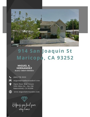 914 San Joaquin St - Presentation