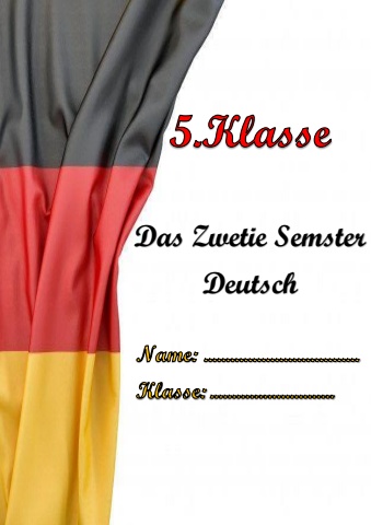 grade 5 - german - second term 2025