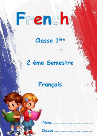 French - Grade 1 - second term -2025