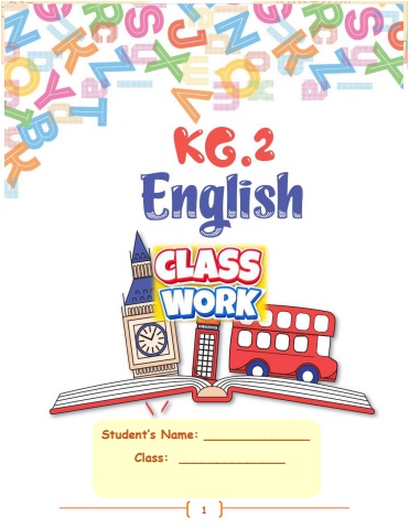 KG2 English Booklet 2nd Term 2025 (CW)