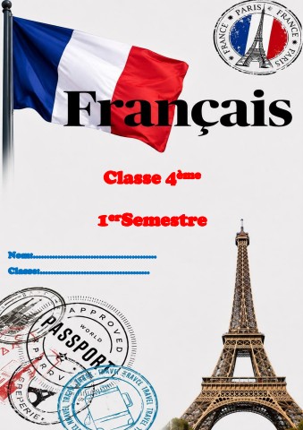 french booklet grade 4 - first term 2026-2027