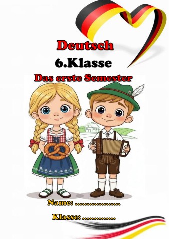 grade6 german - first term 2026-2027