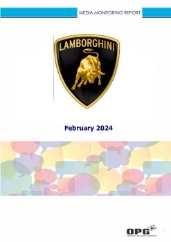 LAMBORGHINI PR REPORT - February 2024