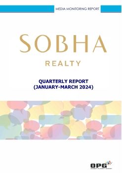 SOBHA REALTY QUARTERLY PR REPORT - JANUARY-MARCH 2024 (ENGLISH )