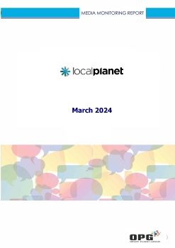LOCAL PLANET PR REPORT - MARCH 2024