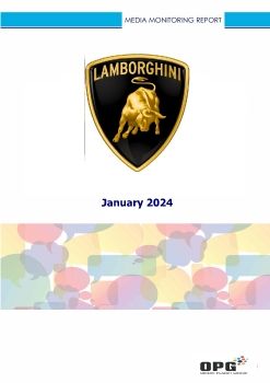 LAMBORGHINI PR REPORT - January 2024