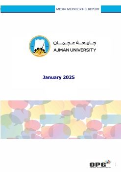 AJMAN UNIVERSITY PR REPORT JANUARY 2025