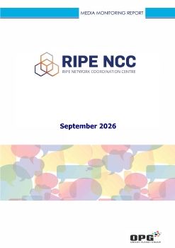 RIPE NCC PR REPORT - SEPTEMBER 2026