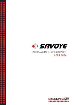 SAVOYE PR REPORT - APRIL 2026