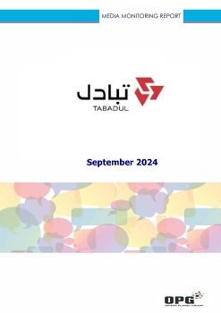 Tabadul PR REPORT - SEPTEMBER 2024