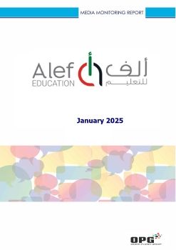 ALEF EDUCATION PR RPEORT JANUARY 2025