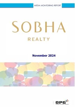 SOBHA REALTY PR REPORT - NOVEMBER 2024