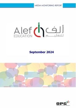 ALEF EDUCATION PR REPORT SEPTEMBER 2024