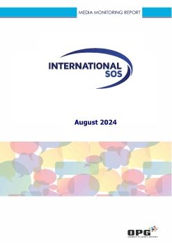 International SOS PR Report August 2024