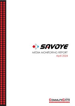 Savoye PR Report - April 2024