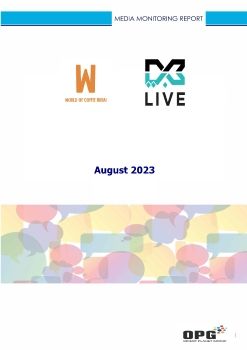 WORLD OF COFFEE PR REPORT - AUGUST 2023