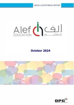 ALEF EDUCATION PR REPORT OCTOBER 2024