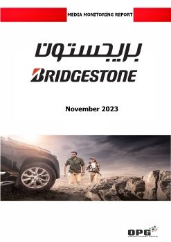 BRIDGESTONE PR REPORT - November 2023