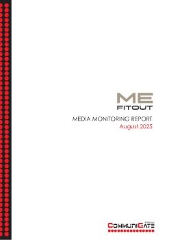 ME FITOUT PR REPORT - August 2025