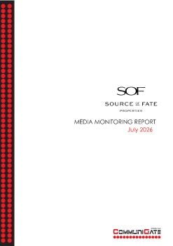 Source of Fate PR Report - July 2026 