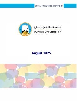 AJMAN UNIVERSITY PR REPORT - AUGUST 2025