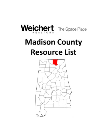 Madison County Resource List