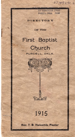 Purcell FBC 1915 Directory