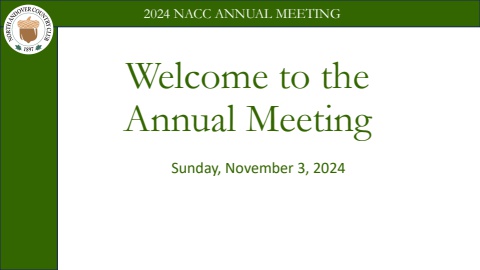 NACC 2024 Annual Meeting Presentation