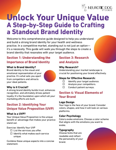 Unlock Your Unique Value A Step-by-Step Guide to Crafting a Standout Brand Identity