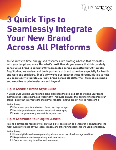 3 Quick Tips to Seamlessly Integrate Your New Brand Across All Platforms