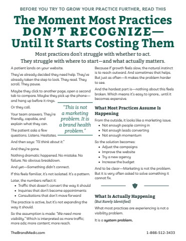 The Moment Most Practices Don't Recognize