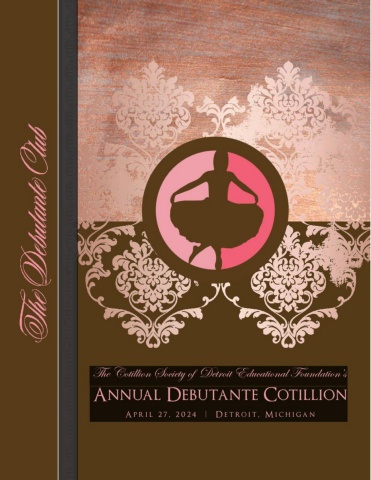 Debutante program ad book