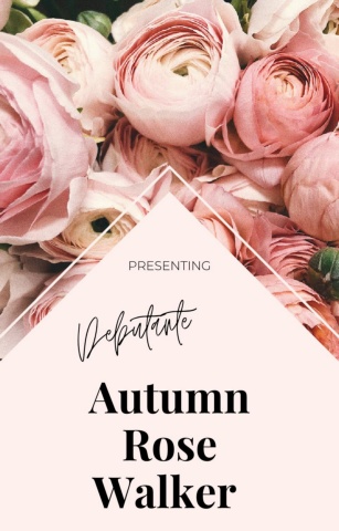 Autumn Rose Debutante Booklet