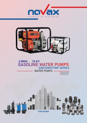Gasoline Water Pumps Catalogue Series