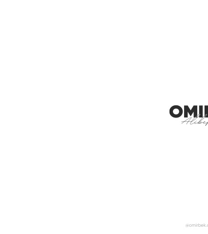 Портфолио @omirbek
