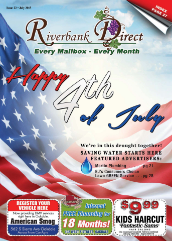 Issue  22, July 2015 (Riverbank)