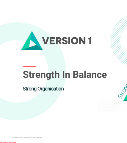 SIB Strong Organisation Flipbook
