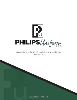 Philips Uniform - 2021 Catalog