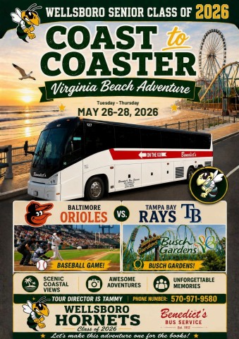 Wellsboro Senior Class trip VA Beach 2026