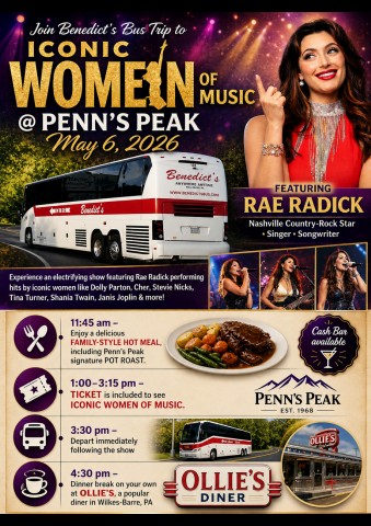 Iconic Women of Music Penns Peak
