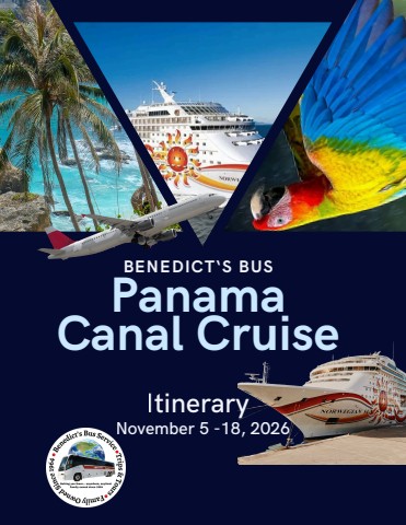 benedict’s bus panama cruise 2026