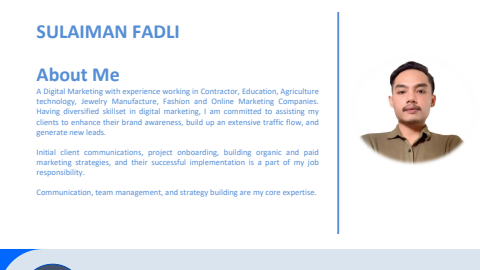 Portofolio Sulaiman Fadli