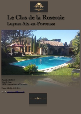 Press Book villa Le Clos de la Ropseraie  en Francais