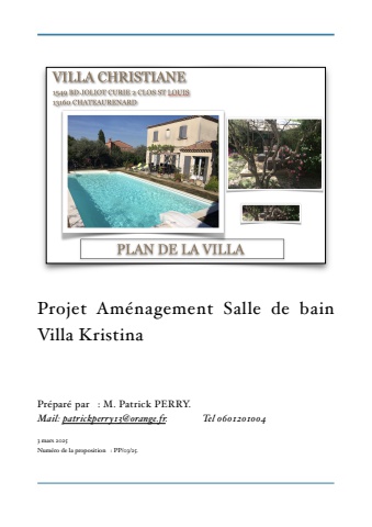 travaux salle de bain christiane