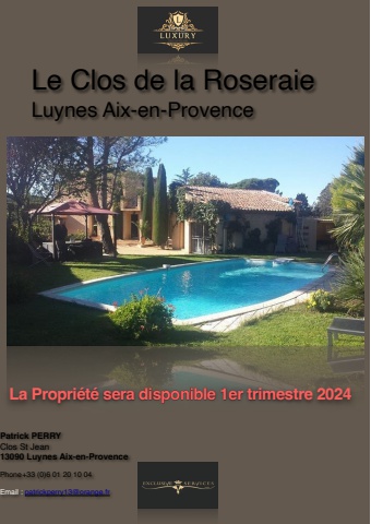 1/Dossier villa Le Clos de la Roseraie en Francais