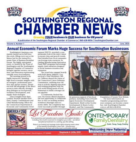 Southington Chamber News June 2026