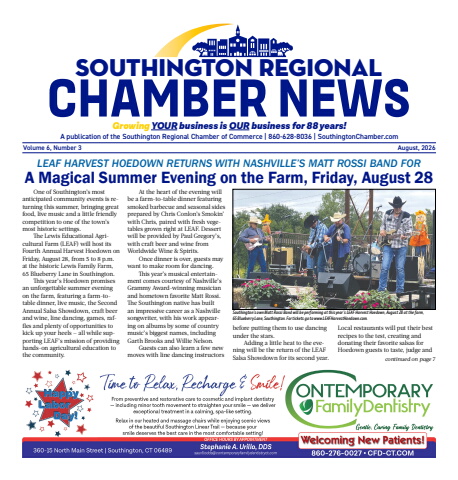 Southignton Chamber News August, 2026