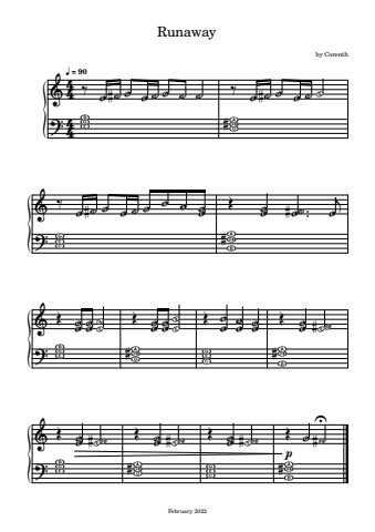 Corenth's Compositions